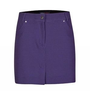 NEW LOHLA SPORT women's houndstooth skort in lilac